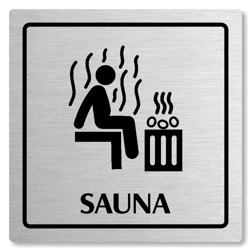 Sauna, 100x100mm, stříbrná, Arizona